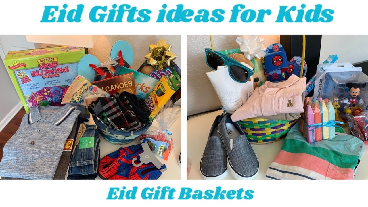 Eid Gifts Ideas For Kids|Whats in my Kids Eid Gift Baskets