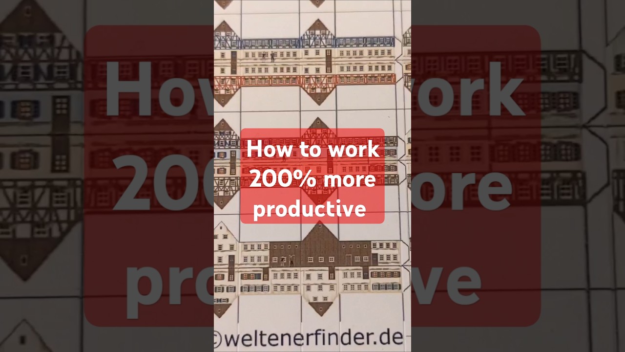 How to build #townbuilding #architecture #crafting #productivity #worksmart