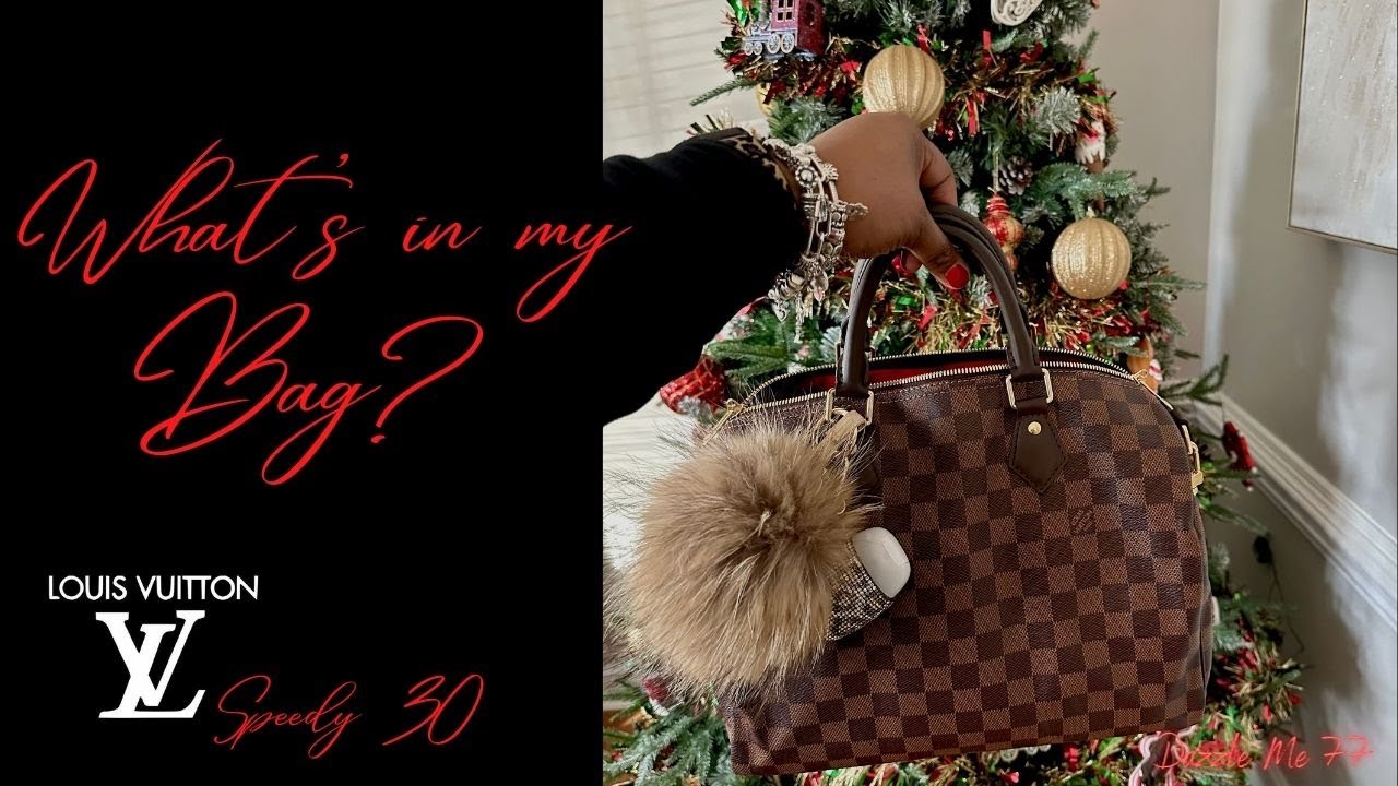 What’s in my bag? LV Speedy 30