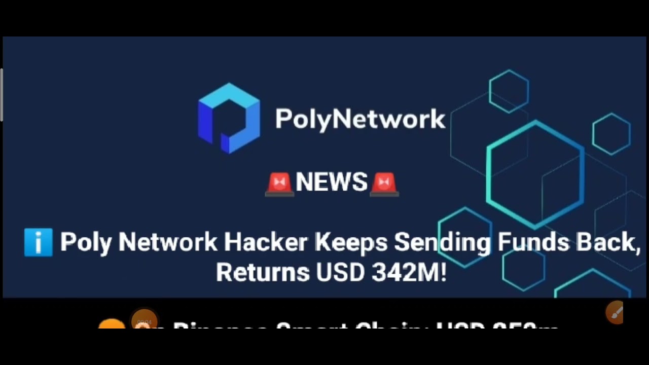 PolyNetwork Hacker Start Returning Fund || PolyNetwork Hacking Update ||