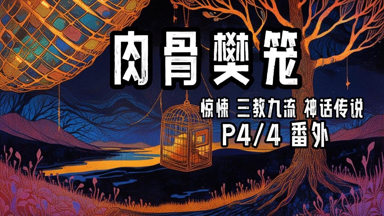 完结P4/4番外《肉骨樊笼》字幕有声小说·尾鱼·双强悬疑+惊悚+三教九流+神话传说+异想天开+女娲石+异闻传说+神棍宇宙+现代灵异