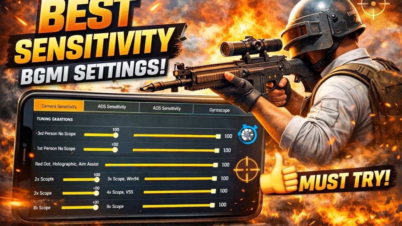 New update 4.2 best zero recoil 3x and 4x sensitivity #jonathan #jonathangaming #bgmi #sensitivity  