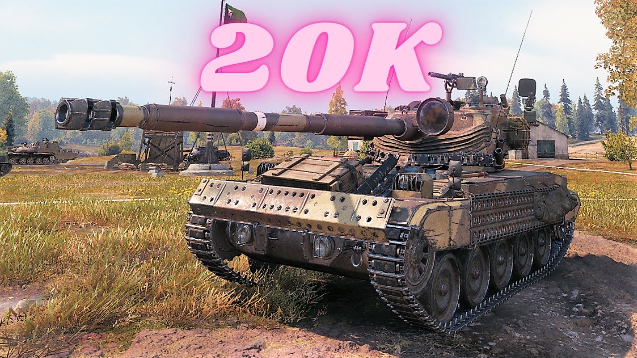 20K Spot + Damage AMX 13 105  World of Tanks Replays