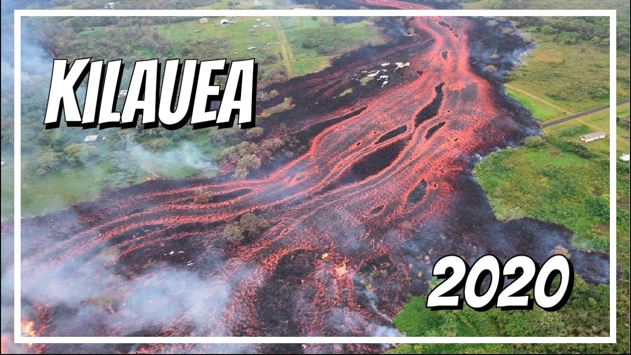 🌋 ИЗВЕРЖЕНИЕ КИЛАУЭА (2020)