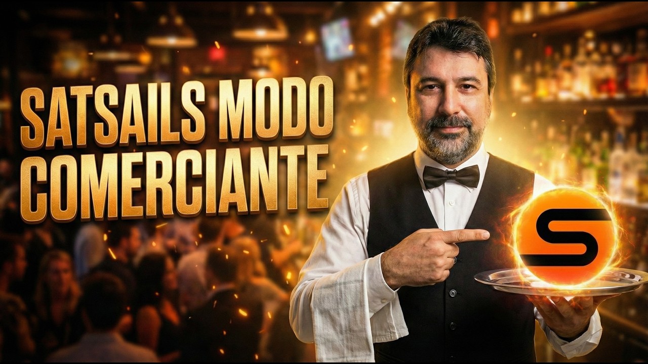 ‼️ Uma conta corrente com proteção contra bloqueios - SATSAILS MODO COMERCIANTE @Satsails