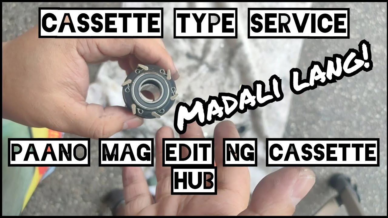 Paano Mag EDIT ng Cassette type hubs | 6 pawls GUB mtb Hub