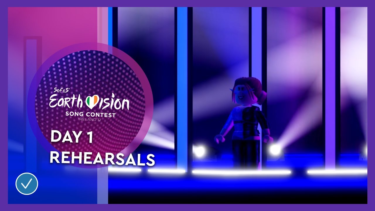 Sofos' Earthvision Song Contest #12 - Day 1 of Rehearsals - By zyetv