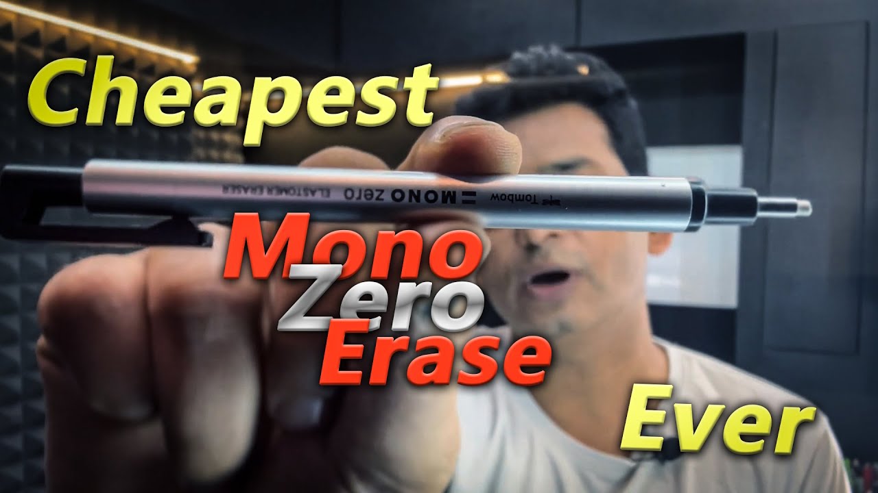 Cheapest Mono Zero Eraser Ever | Best Art Materials #sketchbookbyabhishek