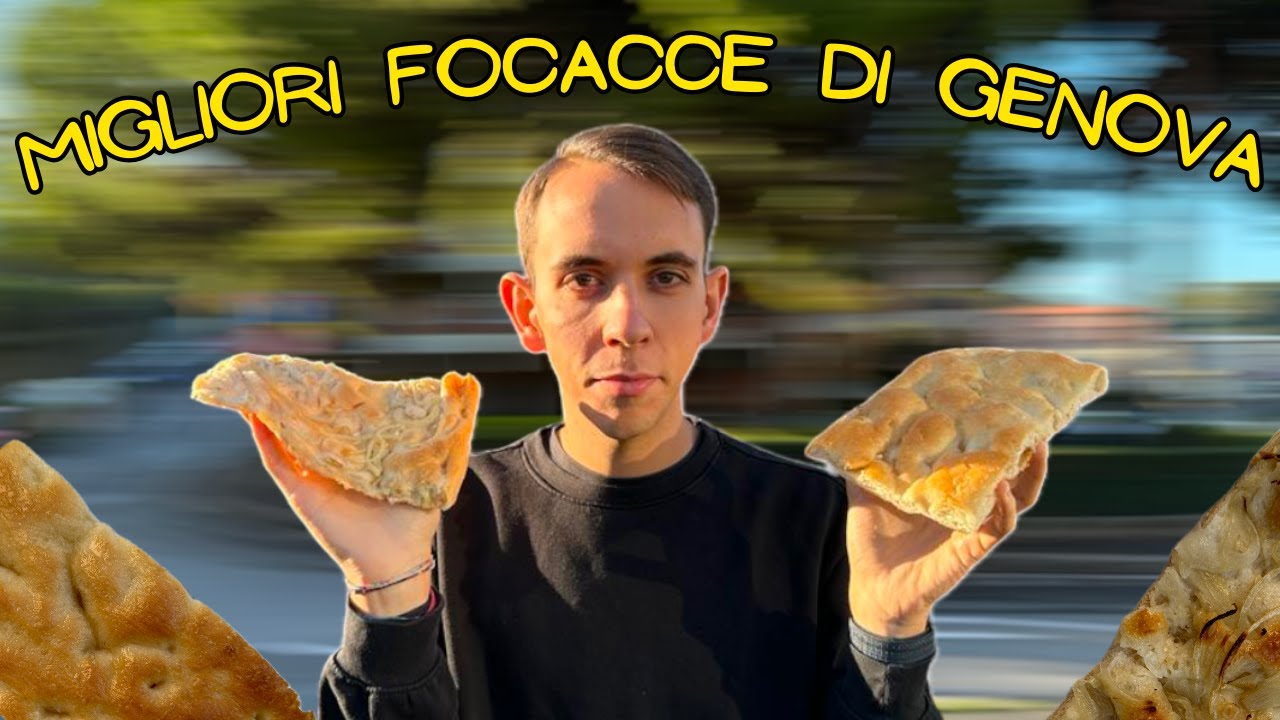 Possiamo fidarci del GAMBERO ROSSO? - Migliori FOCACCE di GENOVA! pt.1