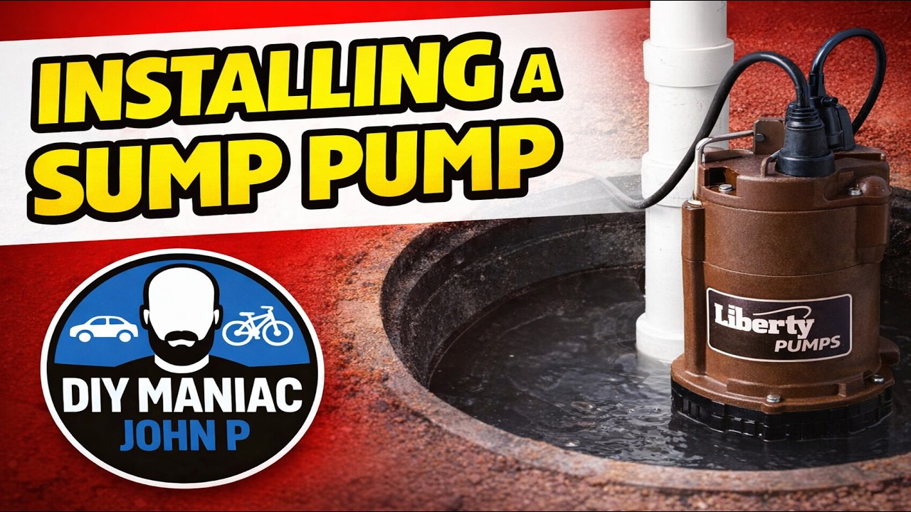 Basement Sump Pump for French Drain Replacement