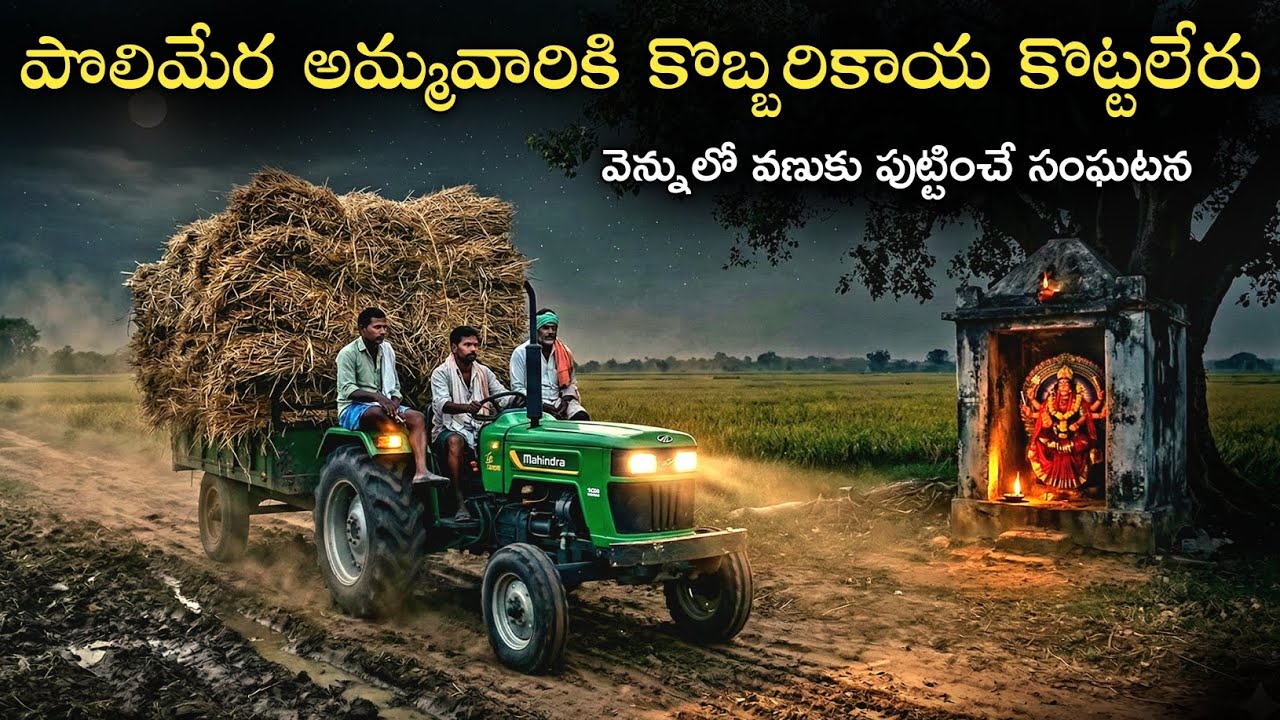 పశువుల కోసం గడ్డి తేస్తు పొలిమేర అమ్మవారికి మొక్కలేరు😱- Telugu Horror Stories | Ghost Story 