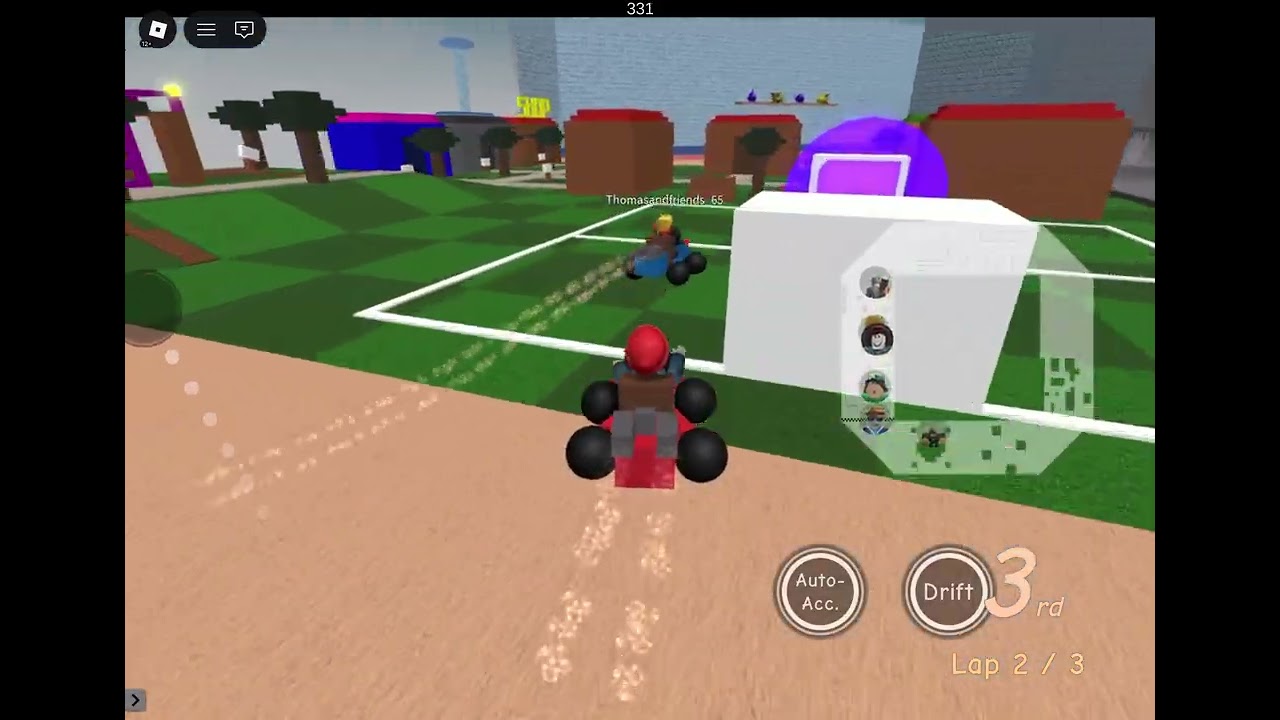 Roblox karts (first match) with @Longismyrealname  and 5 random players and got top ____