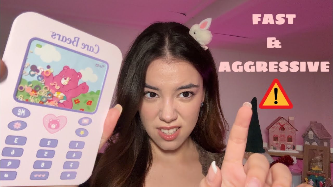 ASMR for People with ADHD | Fast & Aggressive Version💨🫧