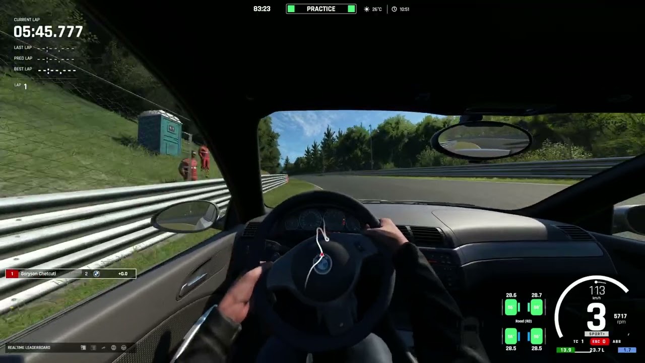Assetto Corsa EVO - Nurburgring - BMW M3 E46 PRACTICE