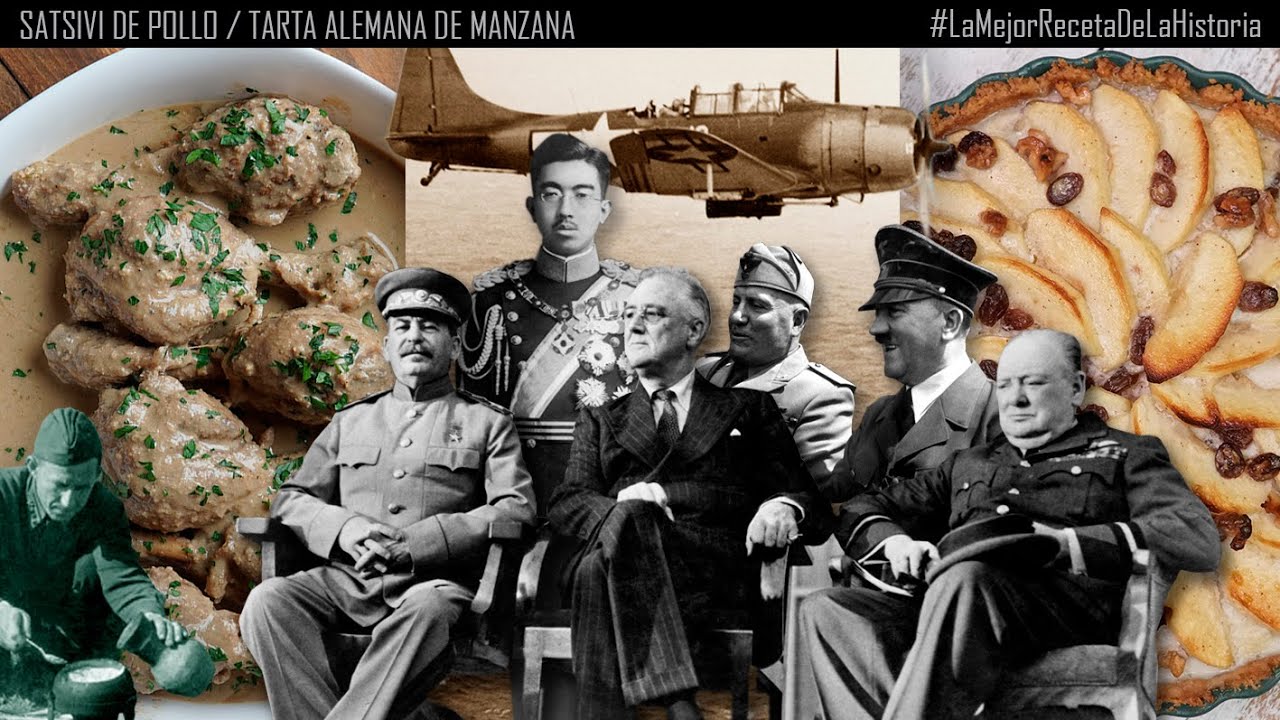LA COMIDA EN LA II GUERRA MUNDIAL | Líderes y soldados
