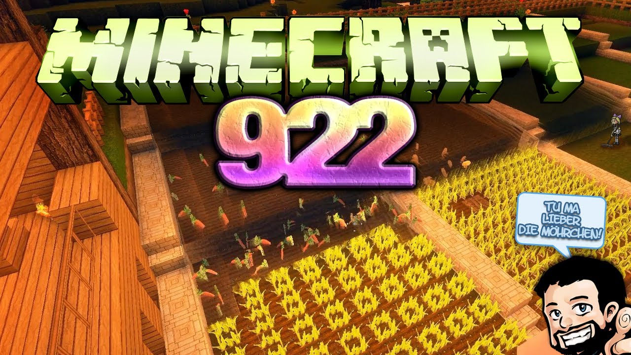 Let's Play Minecraft #922 [Deutsch] [HD] - Die Fabrik: Erste Ernte!