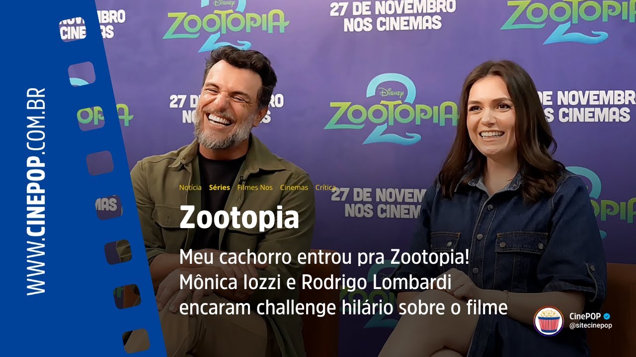 Meu cachorro entrou pra Zootopia! Mônica Iozzi e Rodrigo Lombardi encaram challenge hilário!