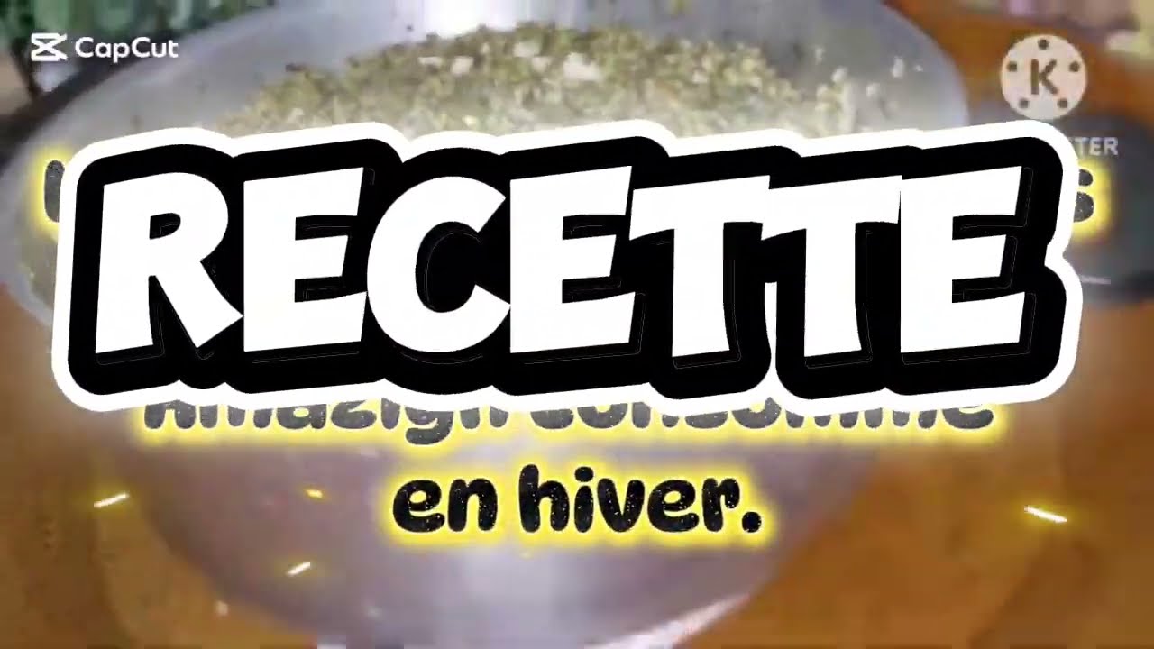 Comment préparer  un plat de Couscous à la luzerne !
