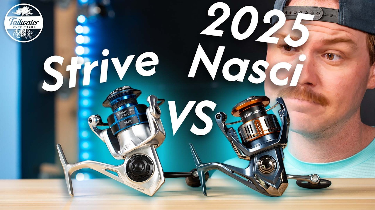 Shimano Nasci FD 2025 против Quantum Strive &mdash; какая катушка за $125 лучше?