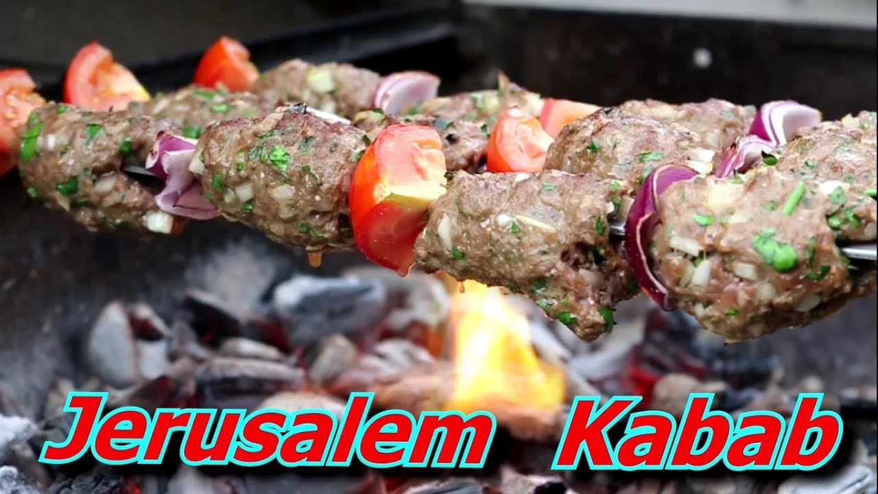 Jerusalem kabab - Kofta kebab - kefta kabobs