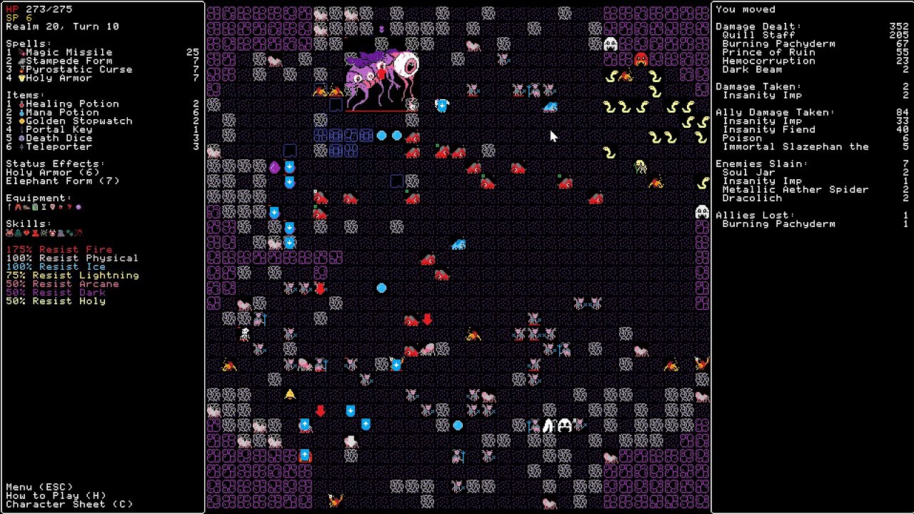 [Rift Wizard 2] Burning Stampede