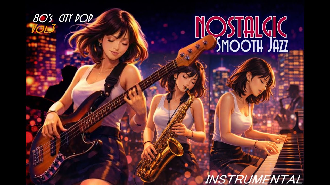 80s–90s Japanese City Pop vol 3 — Feel the Spark of Nostalgia Japanese Nostalgia Reimagined