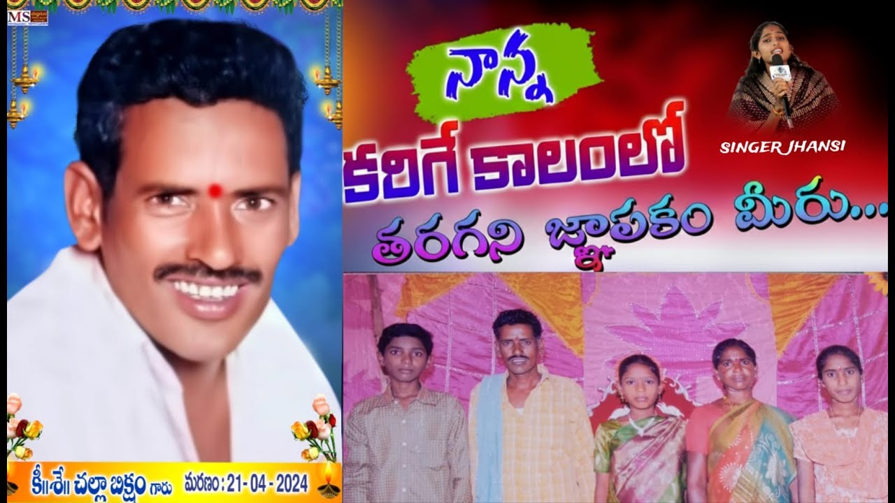 CHALLA BIKSHAM  DEATH SONG  | KUMAR MUSIC | KANNITI PATALU | SAD SONGS TELUGU |
