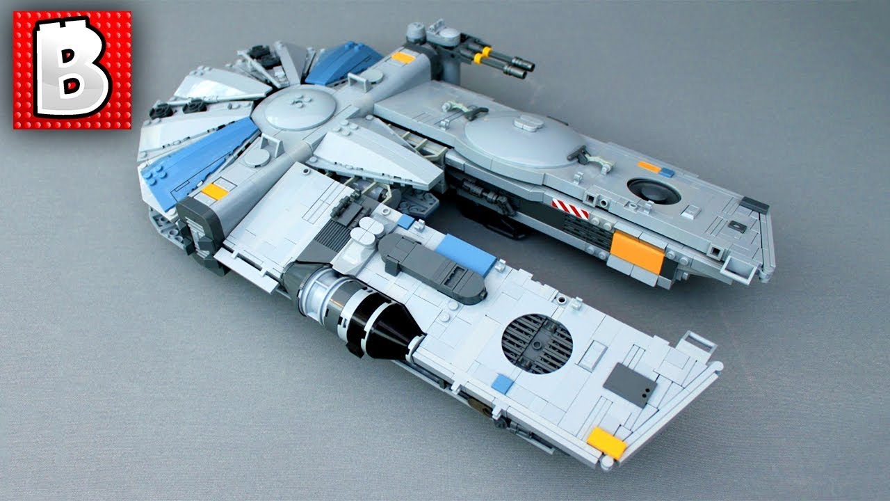 LEGO Star Wars Corellian Freighter Custom Build! | LEGO TOP 10 MOCs