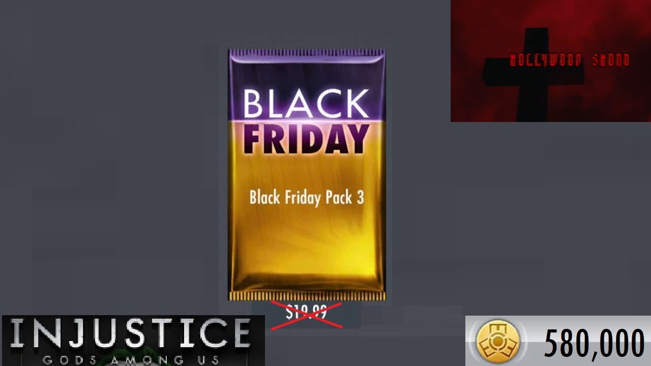 Injustice Gods Among Us iOS — Black Friday Pack 3