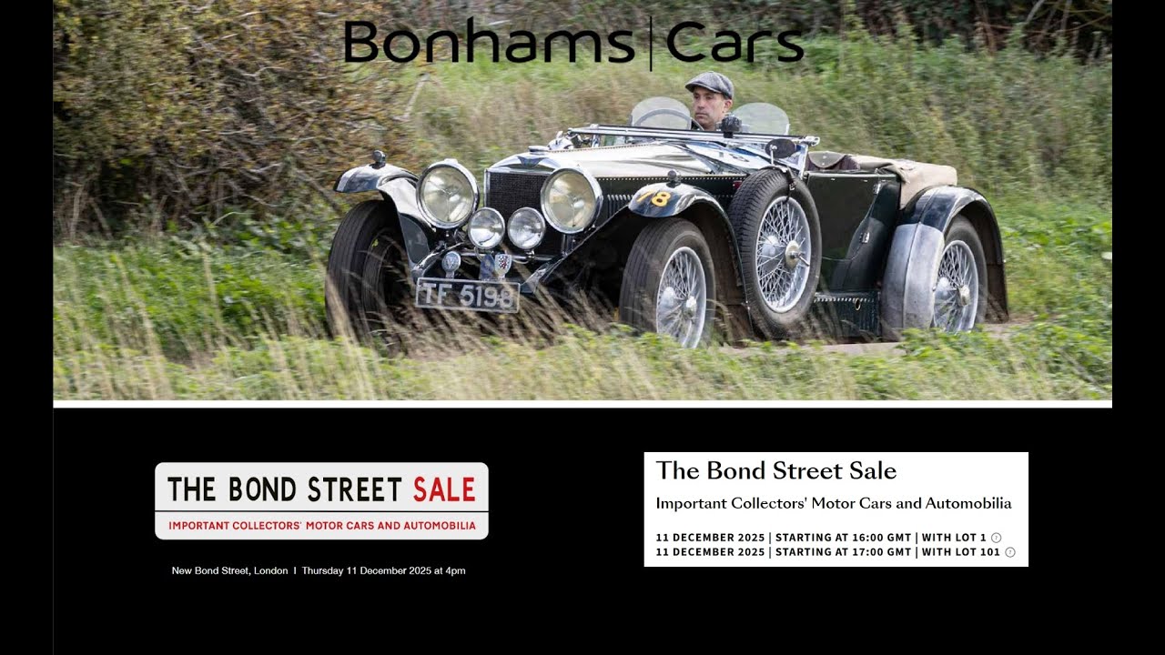 The Bond Street Sale  - 11th November 2025