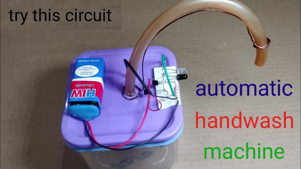 automatic hand sanitizer dispenser |automatic hand wash machine 🚰