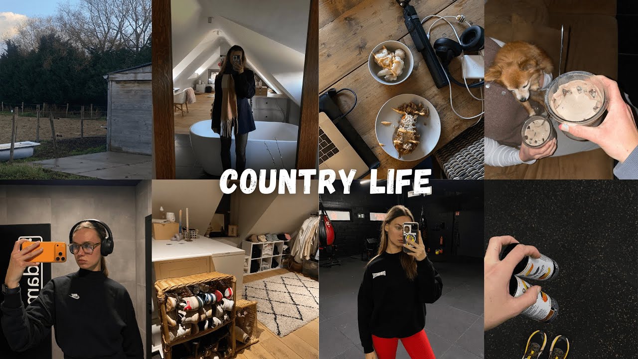 Getting my life in a routine // gym, family, move, ...