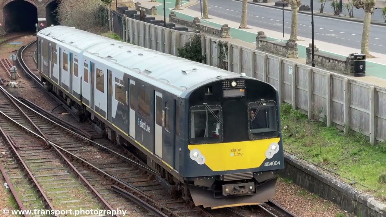 Island Line Class 484 Trains at Ryde Esplanade