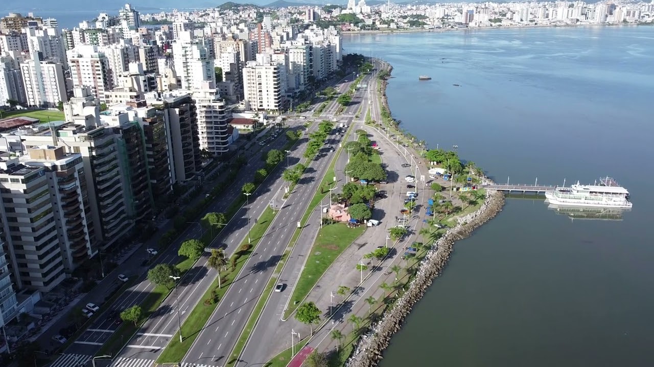 Florianópolis, SC | Beira Mar Norte | 4K | 2024