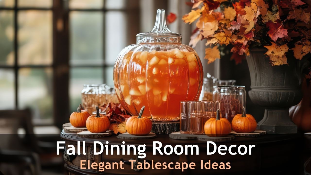 Cozy Fall Dining Table Decor Ideas You&rsquo;ll Love