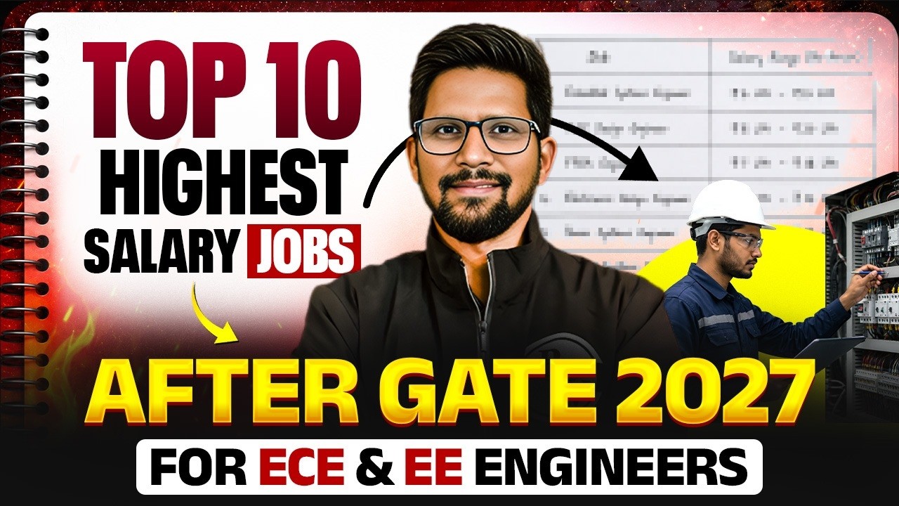 Top 10 Highest Paying Jobs for ECE & EE Engineers | GATE 2027 Aspirants | Highest Salary Careers