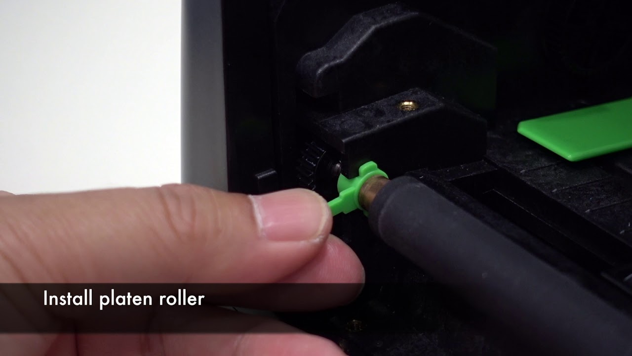 WS4 Printer (TT Model) - Platen Roller Replacement