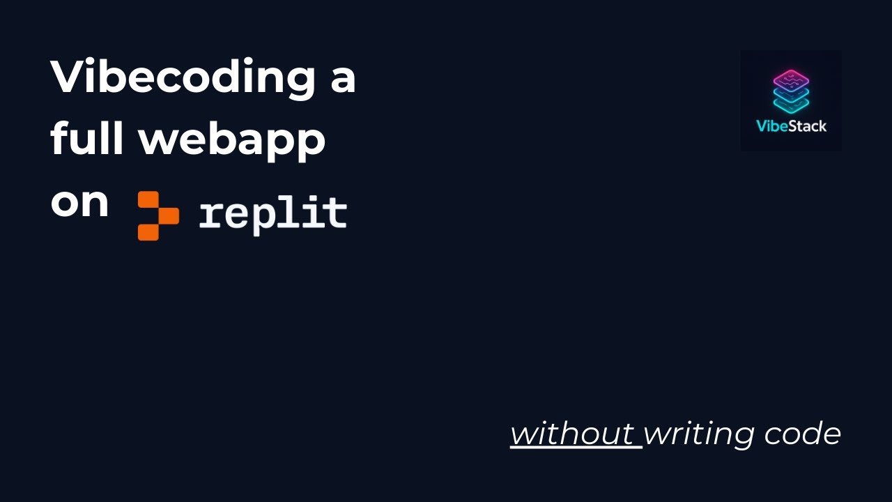 Building & Deploying a Full Webapp using Replit | Live Demo