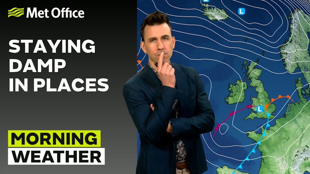 27/02/2026 - Showers in the south - Morning Weather Forecast UK &ndash; Met Office Weather