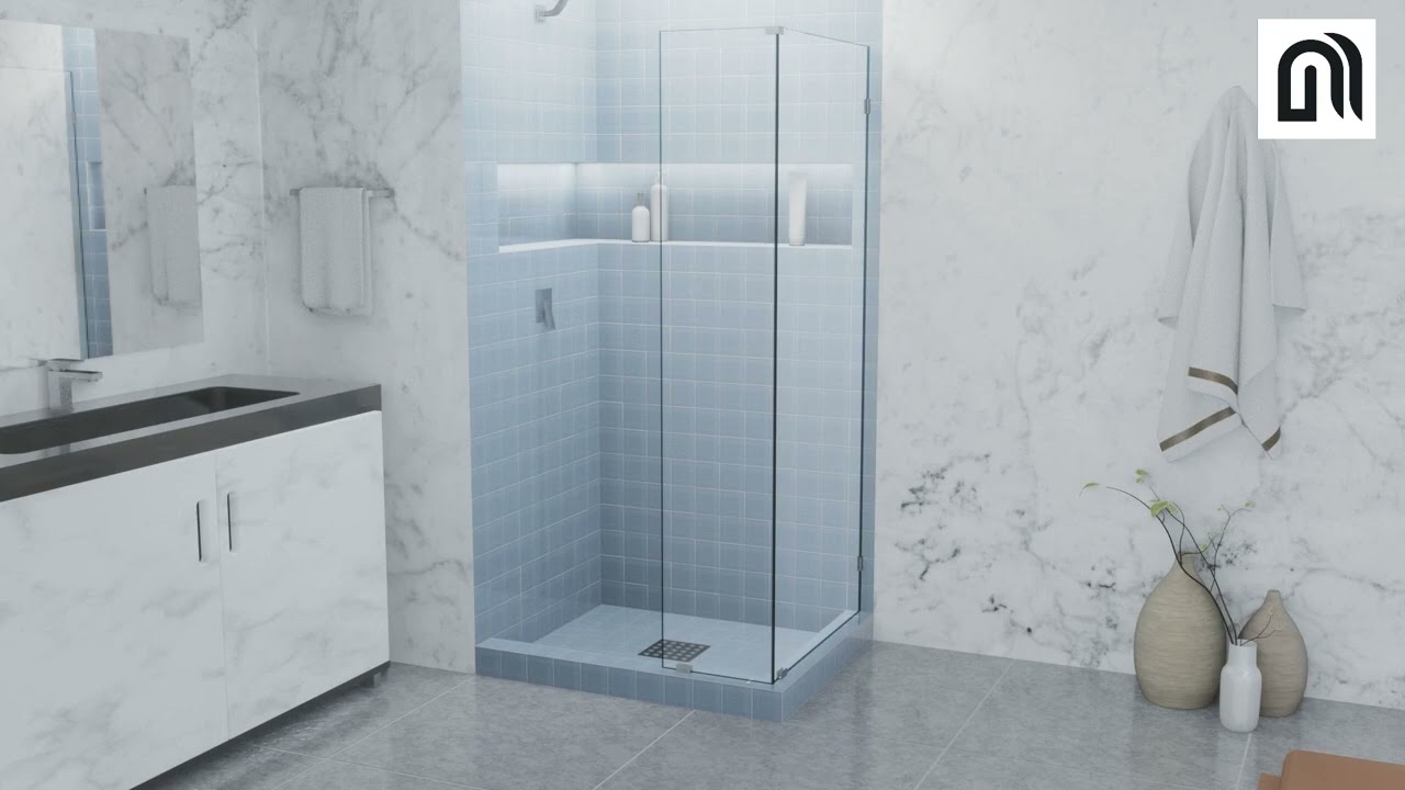 Terapi Duş Sistemleri / Nokta Menteşeli Duş Kabin Montajı Nasıl Yapılır. #showerdesign #shorts #fyp