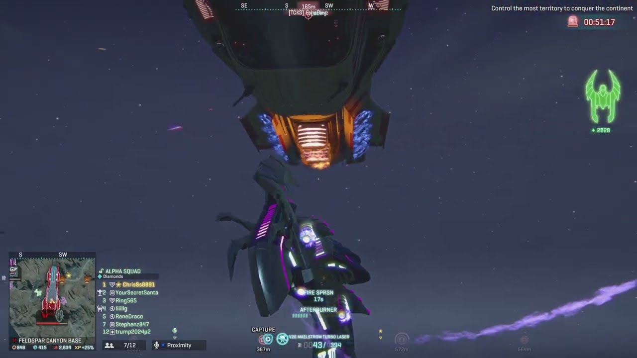 PlanetSide 2_gameplay  flying