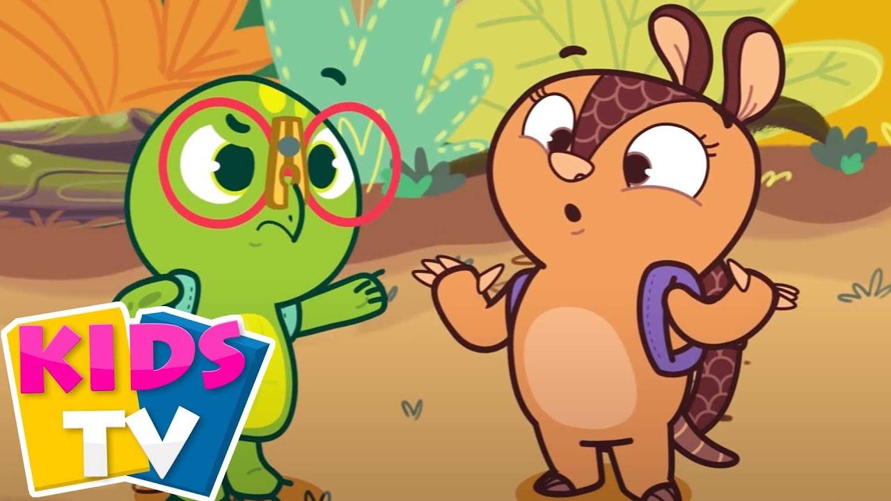 Andetag Av De Mun Animerad Tecknad film och Roligt Lärande för Förskolebarn