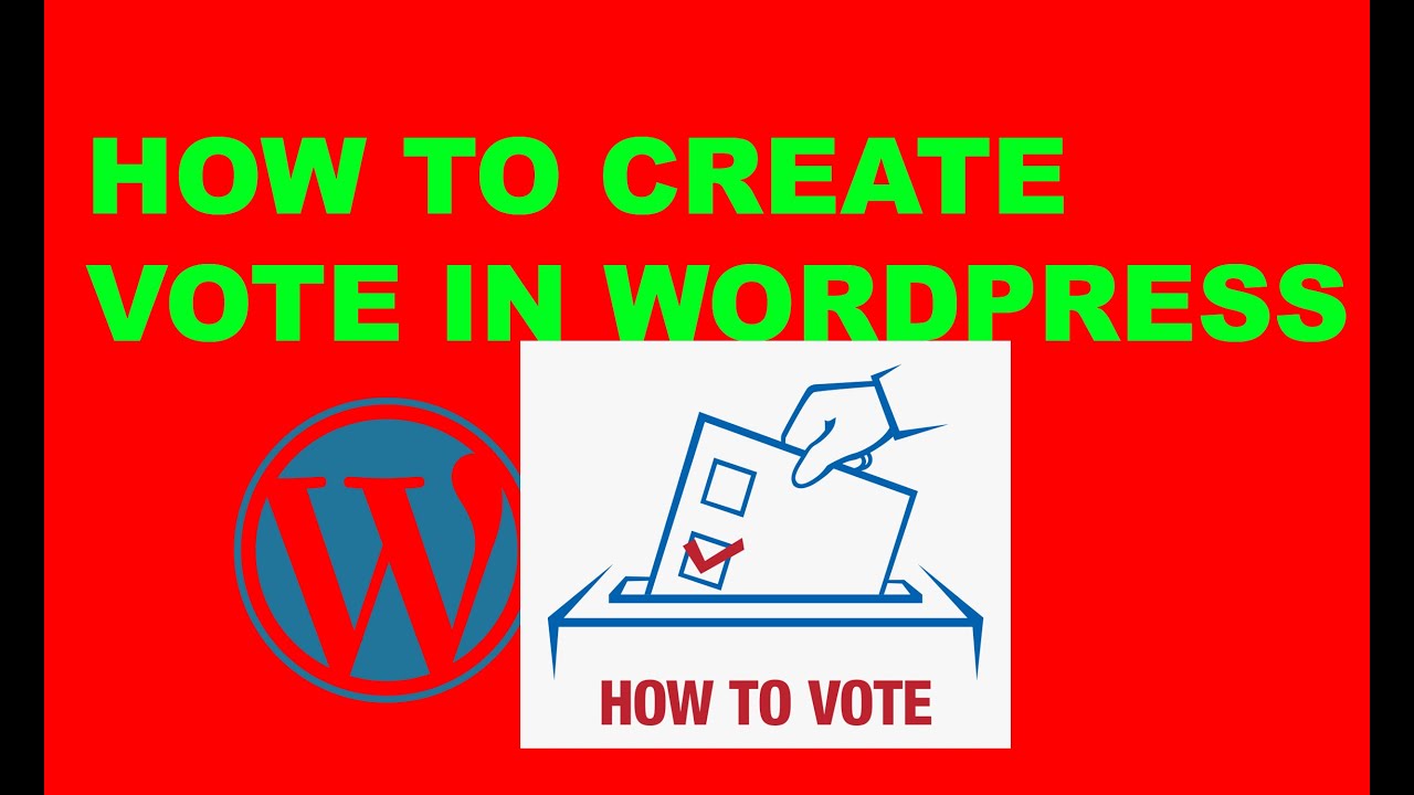 How to create voting section in Wordpress | Poll #wordpress #elementor #web
