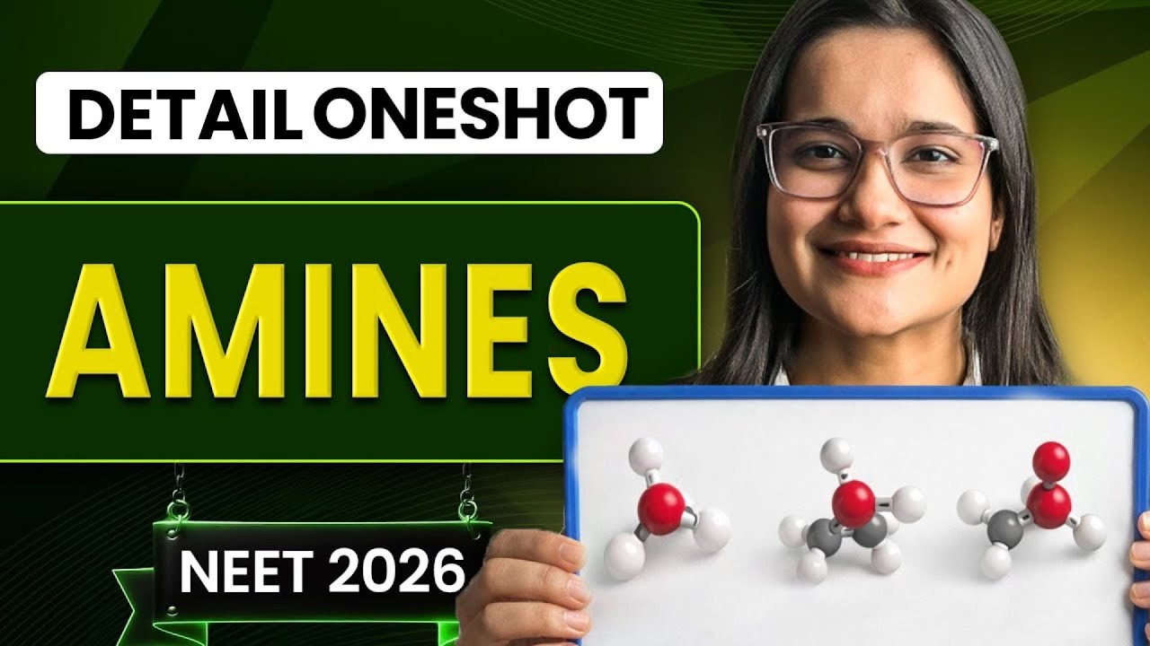 Amines Oneshot for NEET | Yoddha 2026 | Anjali Mam