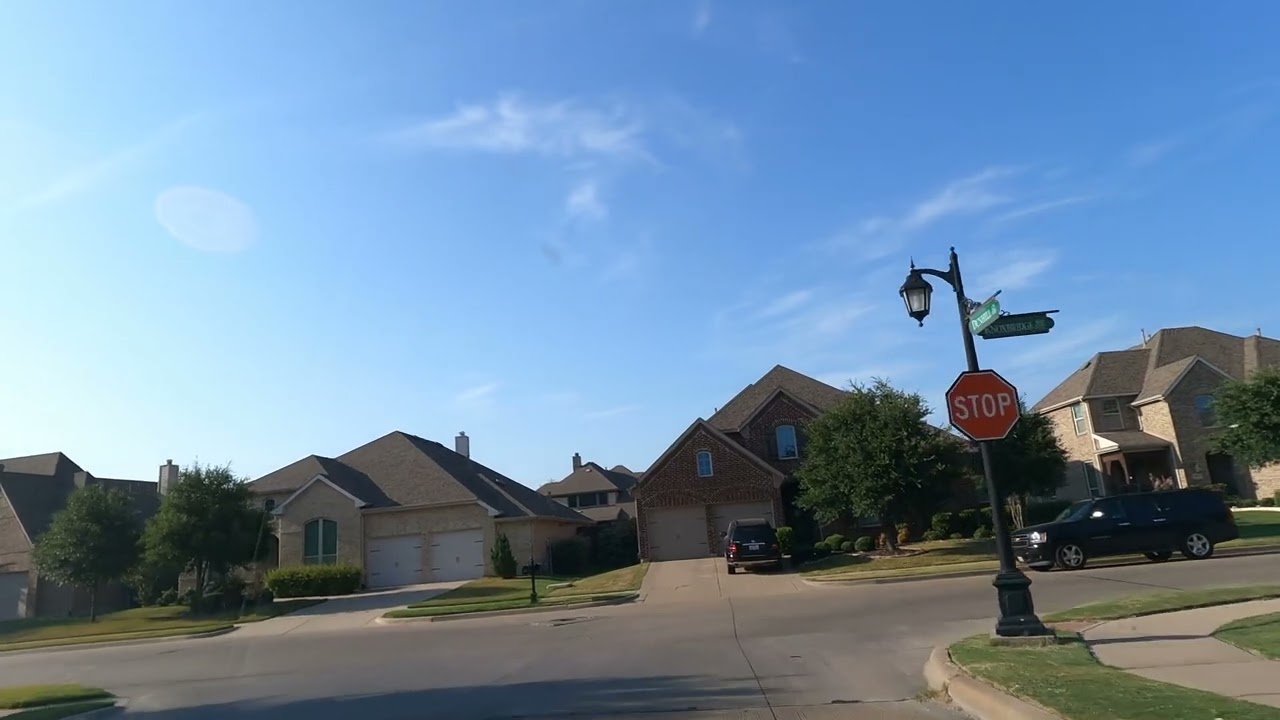 On my Way to Devonshire Neighborhood in Forney, Texas