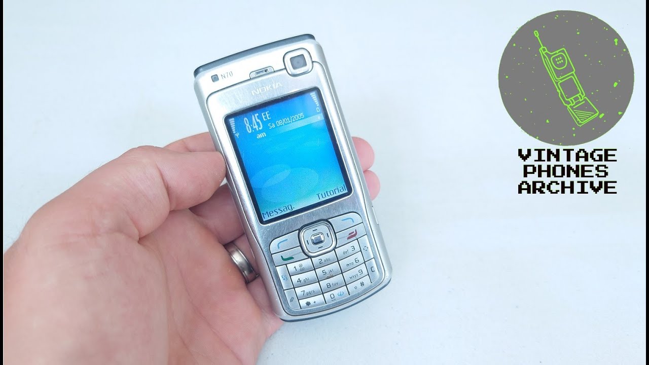 Nokia N70 RM-84 Mobile phone menu browse, ringtones, games, wallpapers