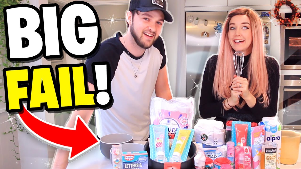 Ali-A vs Clare BAKE OFF CHALLENGE! 🎂 (GONE WRONG...)