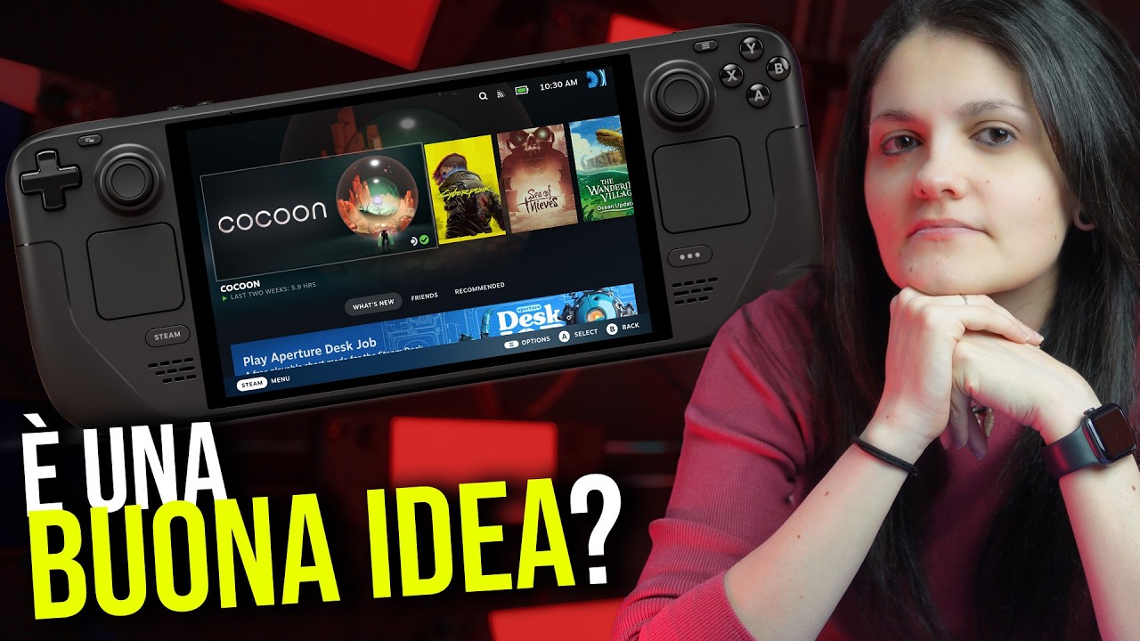 Mai giocato su PC? Perch&eacute; STEAM DECK &egrave; il modo migliore per iniziare (e perch&eacute; no) 📌