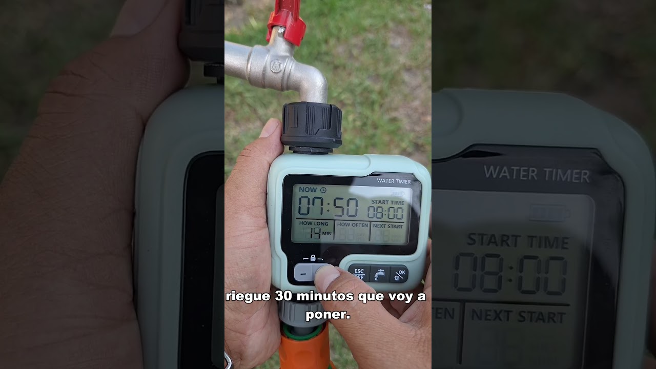 Timer de riego automatico para jardines y plantas OFESSION - Lima Peru