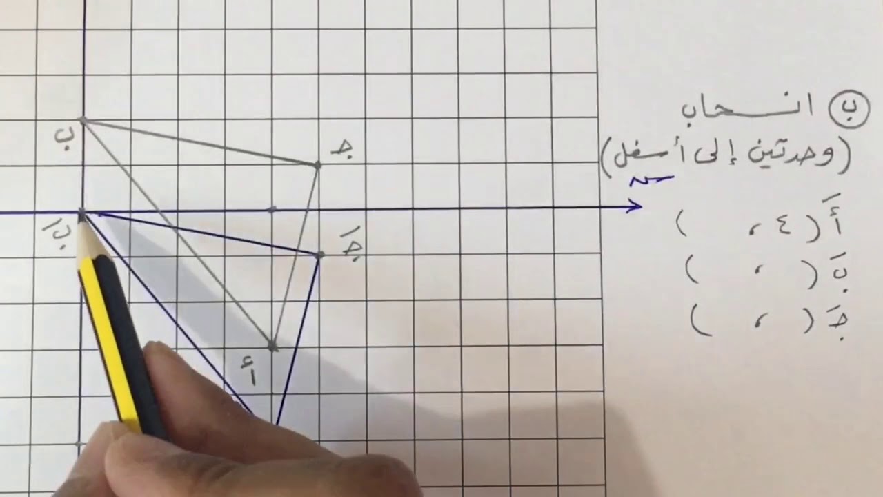 الانسحاب - رياضيات ثاني متوسط الفصل الأول